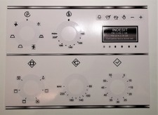 Indesit Fm 20 K.C Ix GB & 10 Rk.c Ecc. Compatibile Pannello Involucro Adesivi