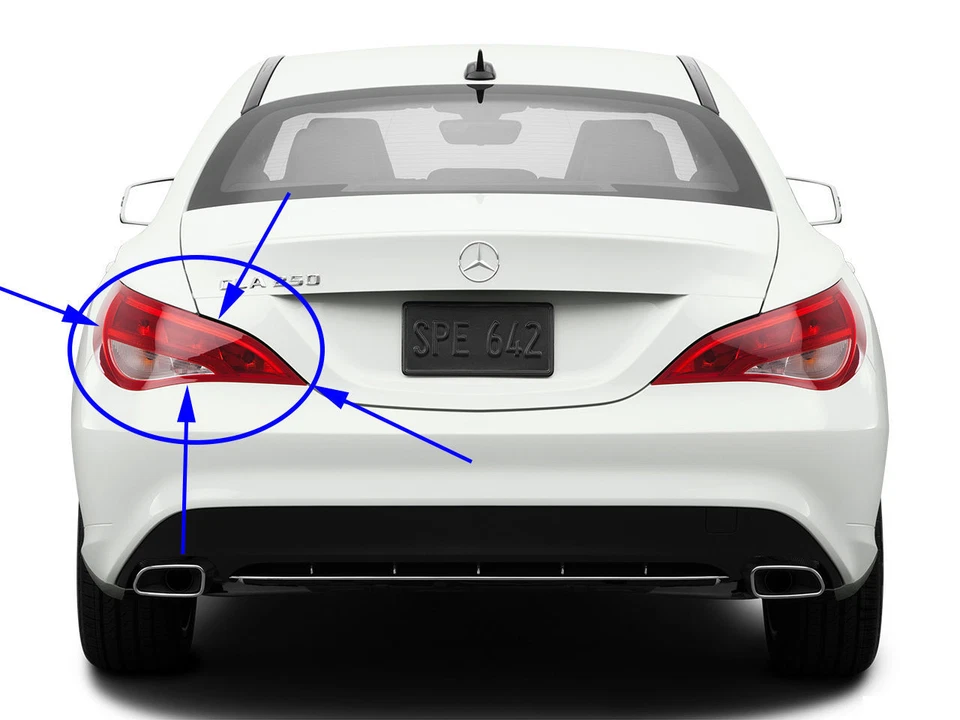 LUZ TRASERA IZQUIERDA MERCEDES-BENZ CLASE CLA NUEVA CLA250 GENUINA 2014-2016 Foto 1 de 1