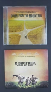 O Brother Where Art Thou Down From The Mountain 2 CD Lot Old Timey Bluegrass - Imagen 1 de 4