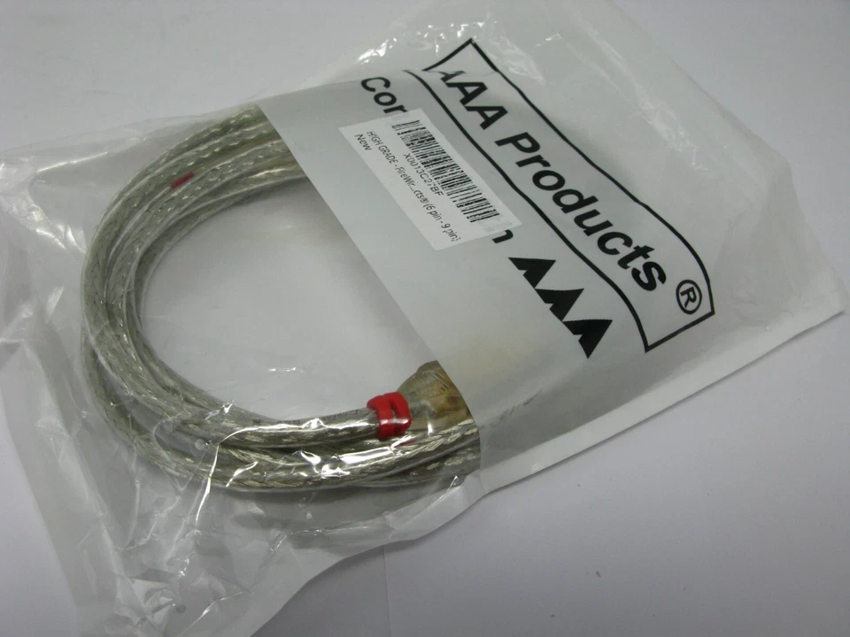 Firewire Cable 6pin-9pin 2m - Image 1 of 1