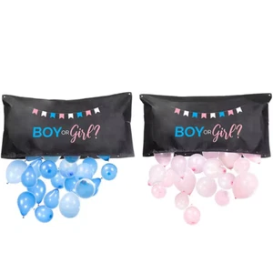 Gender Reveal Ballontasche Junge oder Mädchen Baby Dusche Party - Bild 1 von 1