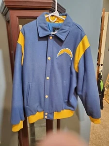 San Diego Chargers Whool Fall & Winter Jacket by G-III NFL Apperal size XL - Picture 1 of 9