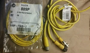 4 Banner & Allen Bradley 889P-F3AB-2 Ser A Cord Set 889P-F4AC-2 Ser B  45136 LOT - Picture 1 of 8