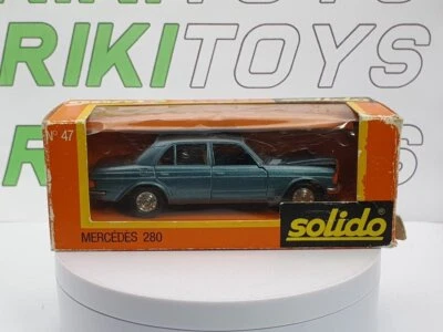 Mercedes 280 W 123 Solido 1/43 Azzurro - Immagine 1 di 4