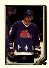 1987-88 O-Pee-Chee Stickers Nordiques Hockey Card #228 Anton Stastny