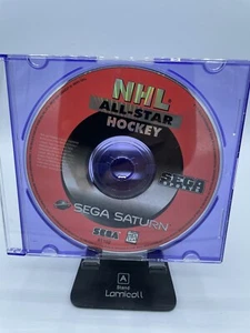 NHL All-Star Hockey (Sega Saturn, 1995) *Professionally Resurfaced* - Picture 1 of 3