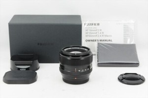FUJIFILM Fuji Fujinon XF 35mm F/1.4 R + Hood Near Mint in Box From Japan #2962A