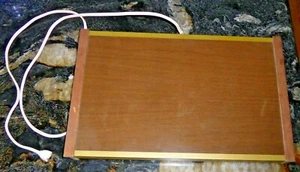 Vintage Warm-O-Tray Model 60 Brown Wood Grain Atlantic Precision Works Great! - Picture 1 of 5
