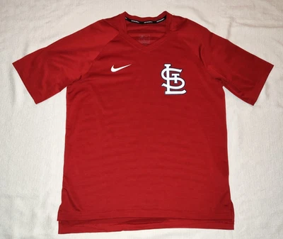 NICE Nike St. Louis Cardinals Team Issued Athletic Shirt Large 2020 NICE USED - Image 1 of 4