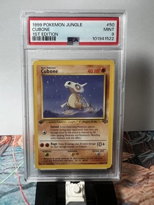 Pokémon TCG Jungle 1st Edition Cubone #50/64 PSA 9 MINT - Image 1 of 3