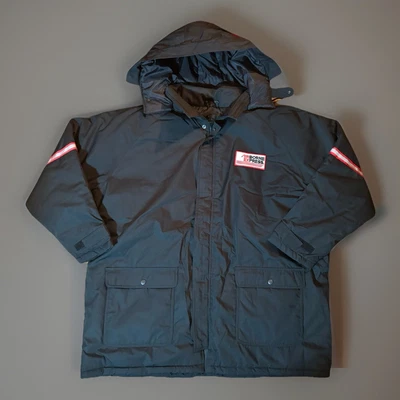 Airborne Express 男式 Wear Guard 连帽派克大衣 2XL — 第 1/4 张图片
