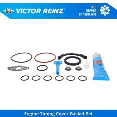 For 2002-2013 Nissan Altima 3.5L V6 Engine Timing Cover Gasket Set Victor Reinz - Image 1 of 2