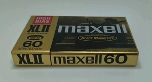 Maxell XLII High Bias Audio Cassette Tape (IEC Type II) 60 Minute - NEW/SEALED!! - Picture 1 of 8