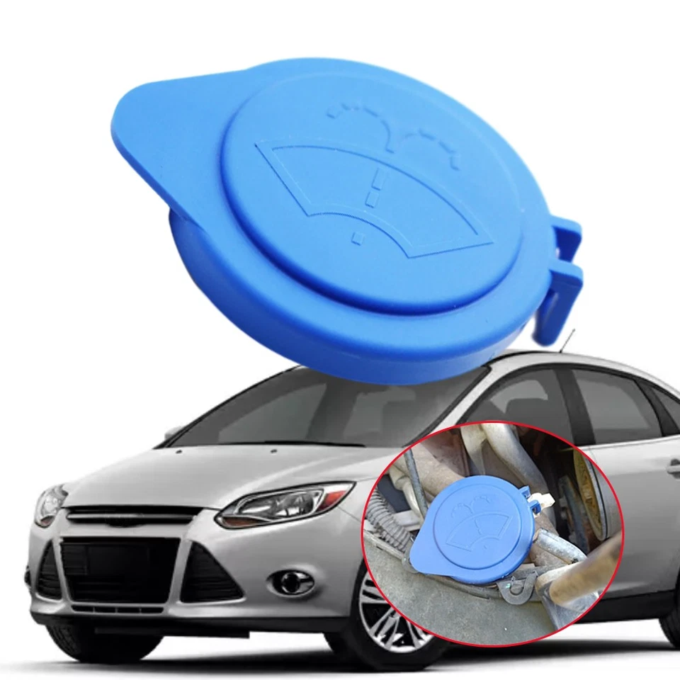 1pc Windshield Washer Reservoir Cap For Ford Focus  2011-2015 1708196 - Image 1 of 4