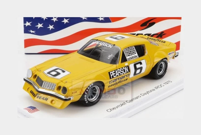 1:43 SPARK Chevrolet Camaro #6 Iroc Daytona Season 1974-1975 D.Pearson US224 Mod - Image 1 of 2
