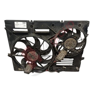 AUDI Q7 TDI QUATTRO MK1 ELECTRIC RADIATOR FAN & COWLING 2005-2015 7L0121203H - Image 1 of 4