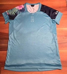 Damen CUBE Atx WS Rundhalstrikot Shirt Gr. XL (42) Blau Blumen NP 49,95€ - Bild 1 von 24