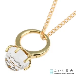 TASAKI Finished Necklace Ring Motif 750 2.1g Gold Accessories H15168 - Picture 1 of 8