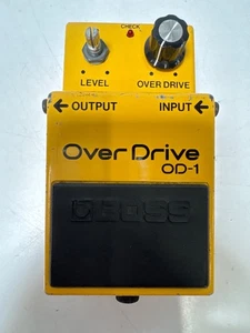 Vintage Boss OverDrive OD-1 Guitar Pedal - Works w/ Issue - Read - Picture 1 of 8