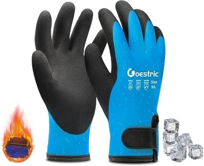 Guantes invierno impermeables 100 por ciento unissex con buen agarre para nieve - Imagem 1 de 4