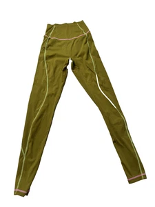 Buffbunny Leggings Womens XS High Rise Colorblock Athletic Yoga Gym Workout Pant - Picture 1 of 7