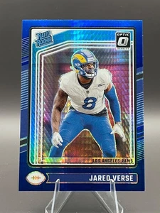 JARED VERS RC #242 Clasificado Novato Azul Hyper Prizm 2024 Optic Rams ¡Coincidencia de colores!! - Imagen 1 de 5