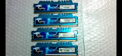 G.Skill Ripjaws X DDR3-1600 SDRAM 16GB (4X4GB) F3-12800CL8D-8GBXM PC3-12800 - Image 1 of 4