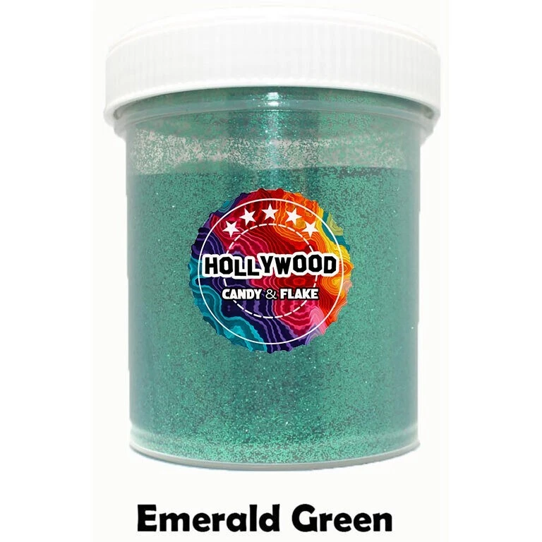 Hollywood Flake Emerald Green 500g 0.08 Flake Size - Image 1 of 1