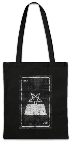 Sac Shopper Tarot - Impératrice - 100% Coton Beige Et Bleu - Urban Backwoods