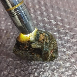 PIEDRA PRECIOSA ÁSPERA ZAFIRO ESTRELLA AZUL 100% NATURAL 188g A551 - Imagen 1 de 9