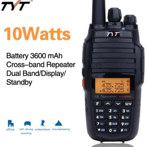 TYT TH-UV8000D 10Watts Walkie Talkie Cross-band Repeater battery 3600mAh Radio - Picture 1 of 6