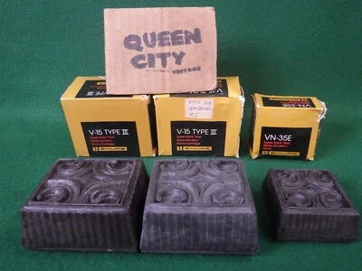 Lot of vintage Shure turntable stylus cases and parts V-15 type III, VN-35E - Image 1 of 4