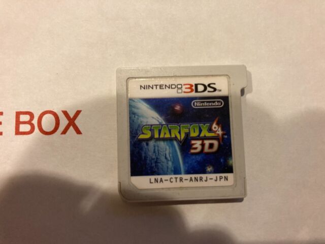 Star Fox 64 3D complete in box Nintendo 3DS starfox 45496745226