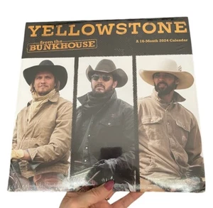 Serie de TV YELLOWSTONE, CALENDARIO DE PARED 16 MESES 2024, NUEVO - PRECINTADO - Imagen 1 de 7