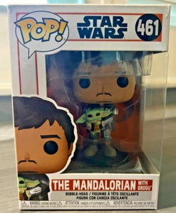 Funko Pop! Vinyl: Star Wars - The Mandalorian with Grogu #461 - Picture 1 of 6