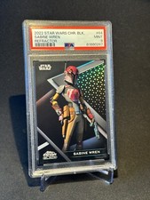PSA 9 - Topps Star Wars Chrome Black Sabine Wren #64 Base Card /199