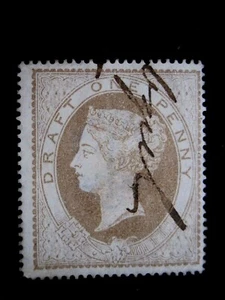 GREAT BRITAIN  STANLEY GIBBONS# F2 - CAT VAL $210.00 - Picture 1 of 2