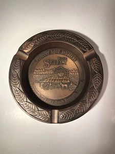 Posacenere vintage Winston Select metallo tabacco perfettamente invecchiato diametro 5" usato - Foto 1 di 12