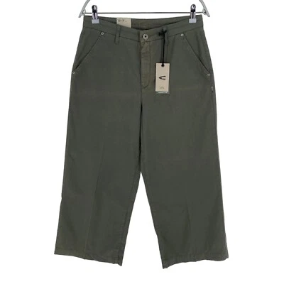 Camel Active Verde Holgado Capri 3/4 Longitud Pantalones Talla W32 - Imagen 1 de 4