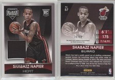 2014 Panini Black Friday Memorabilia /99 Shabazz Napier #57 Rookie RC