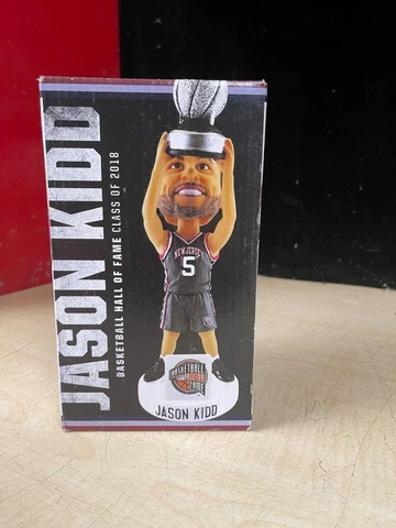 JASON KIDD New Jersey Brooklyn Nets NBA Hall of Fame SGA Bobblehead HOF NEW NIB Cover