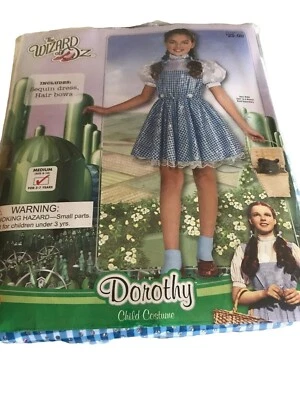 Disfraz de El Mago de Oz Dorthy Niño Nuevo en Paquete Talla Pequeña 4-6 Foto 1 de 4