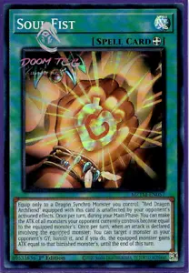 Yugioh! Soul Fist MZTM-EN057 (SR) 1st Ed 3x "Red Dragon Archfiend Support" - Picture 1 of 1
