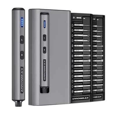 Mini Electric Screwdrivers With 28 Magnetic Precision Bits Rechargeable Cordless - Image 1 of 4