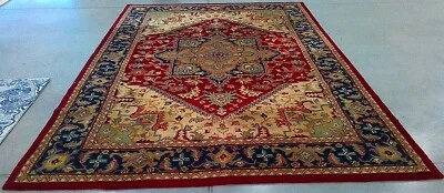 Alfombra roja 9'-6" x 13'-6" agujero, precio reducido 1172773599 HG625A-10 Foto 1 de 4