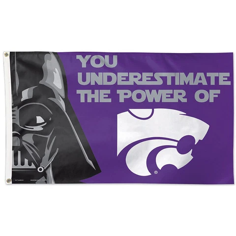 KSU Wildcats Star Wars Large Outdoor Flag Cover