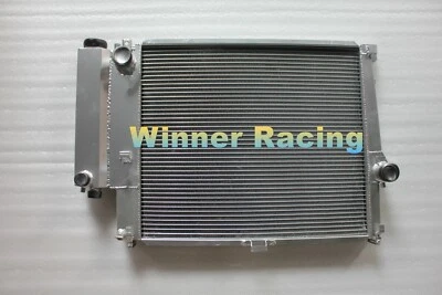 Fit BMW 5 E34 520i 525i 525 ix; E39 520i 523i 528i MT aluminum radiator - Image 1 of 4