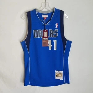 NEW Dirk Nowitzki Mitchell & Ness Mavericks Swingman Jersey Men's Size Small NWT - Picture 1 of 10