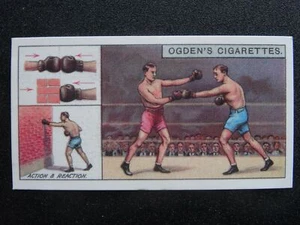 No.1 ACTION & REACTION - BOXING Marvels of Motion REPRO by Ogdens 1928 - Picture 1 of 1