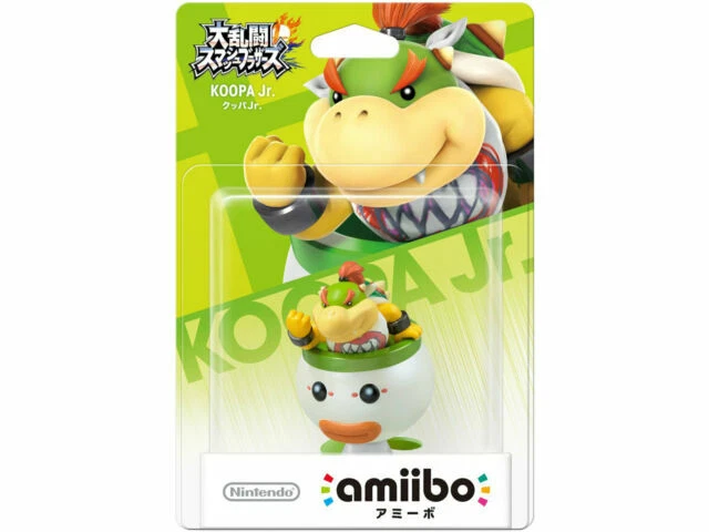 Nintendo Amiibo Bowser Jr. Super Smash Bros.nintendo 3ds Wii U Video Game